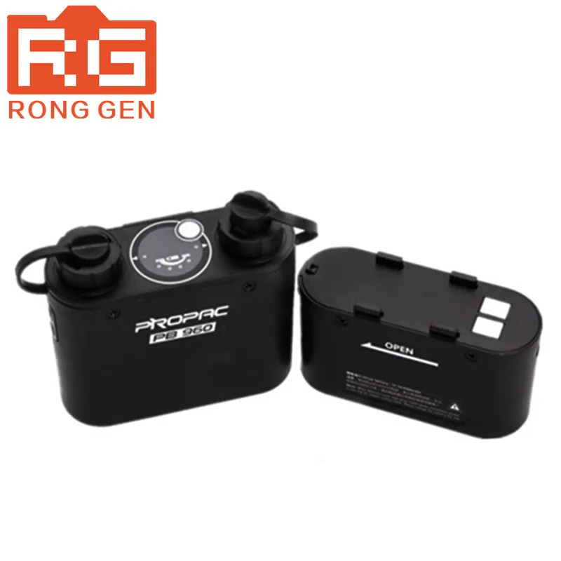 ФОТО Godox External Flash Power Backup Fast Fill Output Battery Chamber Pack For PB960(Black) 4500mAH (spare Battery) 