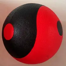 4 кг/шт. 26 см черно-белая натуральная резина Тай Чи мяч упражнения и Фитнес мяч