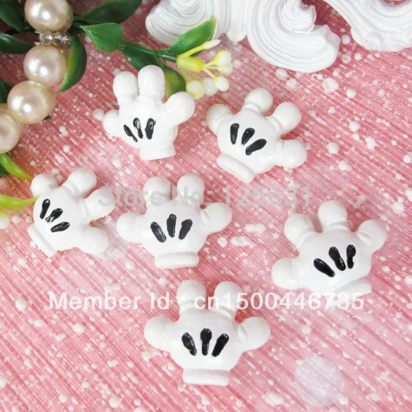 

Kawaii Resin Flat back DIY Cartoon Mouse Cute Hand Cabochon Scrapbooking Embellishment Phone Case Decor Crafts Making :27*21mm