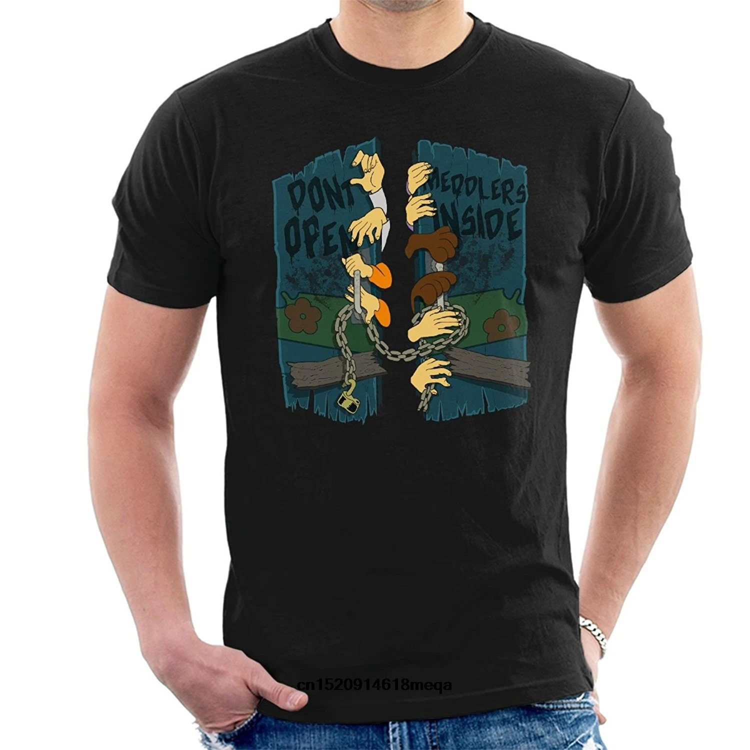 

t shirt Walking Meddling Dead Scooby Doo Men's Short Sleeve T-Shirt