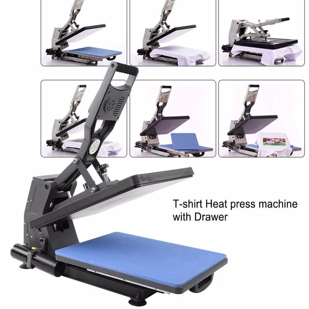 

ST-4050A 40x50 CM Hydraulic Sublimation Printer automatic Heat Press Machine T-shirt Printing Machine Bag/Puzzle/Rock/Glass