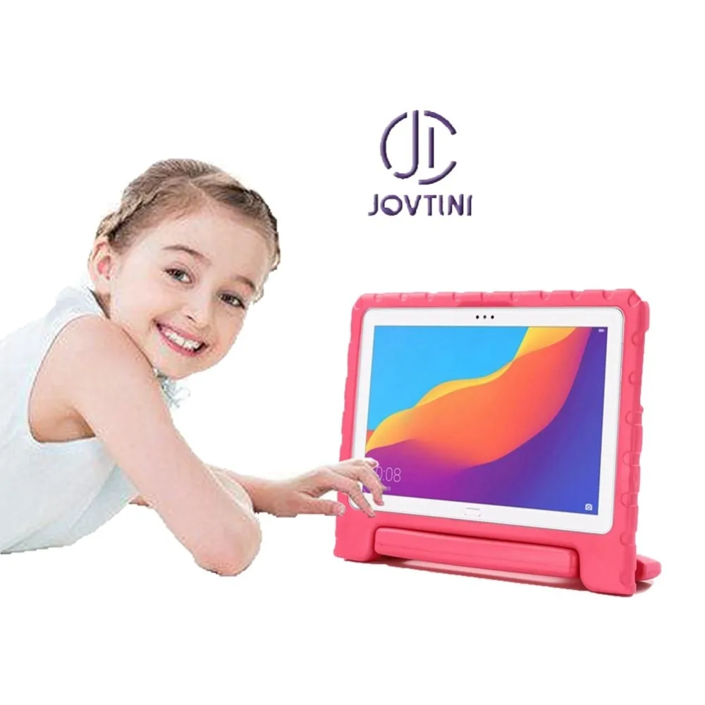 

Case For Huawei MediaPad T5 10 Shockproof EVA Full Kids Handle Stand Tablet Case For Huawei T5 AGS2-W09/L09/L03/W19 10.1"