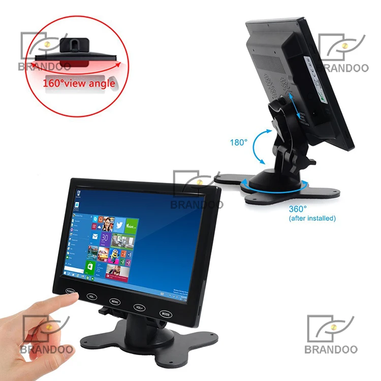 Monitor and bracket