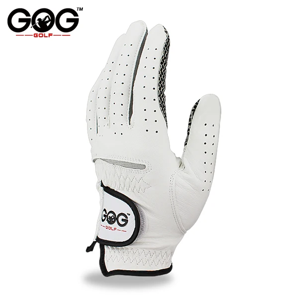 Pack of 10 Pcs Men's Golf Gloves Wear on Left Hand Gloves Soft Breathable Pure Sheepskin slip-resistant design