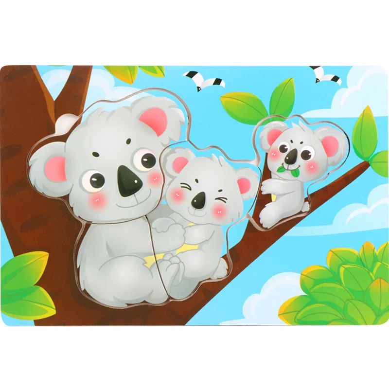 Новые 100 шт. школы Краски инструменты Развивающая книжка-раскраска учиться рисовать раскраски доска для рисования доска деревянная игрушка для рисования - Цвет: koala