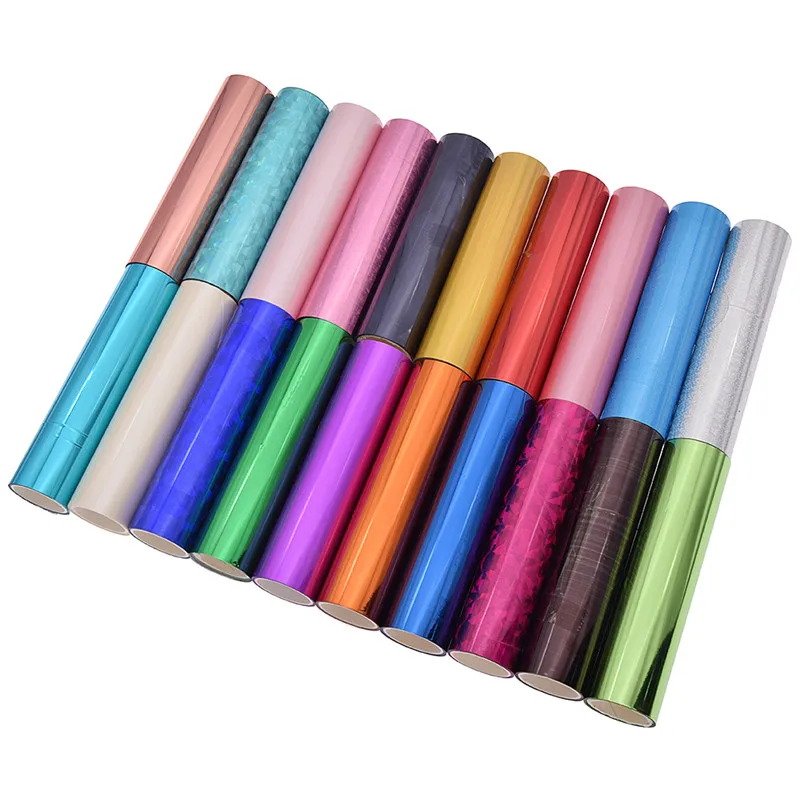 

5m Hot Stamping Foil Multicolor Foil Paper Colorful Alumite Material For Leather Garment Box Card DIY Handmade Craft Supplies
