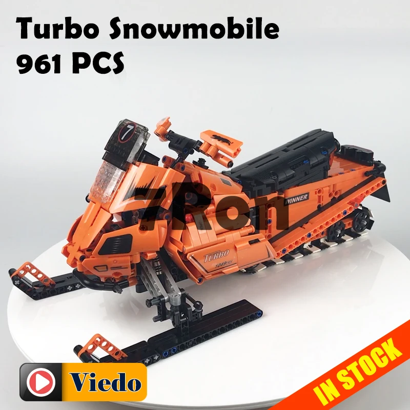 

7068 961pcs Compatible with Lego blocks technic Figure Turbo Snowmobile Model building toys hobbies bricks for children