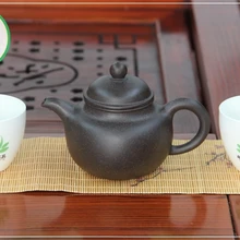 Настоящий исинский китайский чайник для набора Кунг Фу Ча из пурпурной глины По старому образцу 210 мл