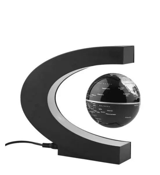 

LED Tellurion Magnetic Levitation Globe World Map C Shape Floating Antigravity Globe With LED Light Home Decor UK/US/EU Plug