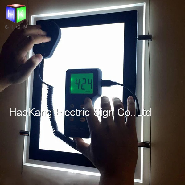 А4 акриловая рамка для картин рекламная оконная реклама светодиодный дисплей