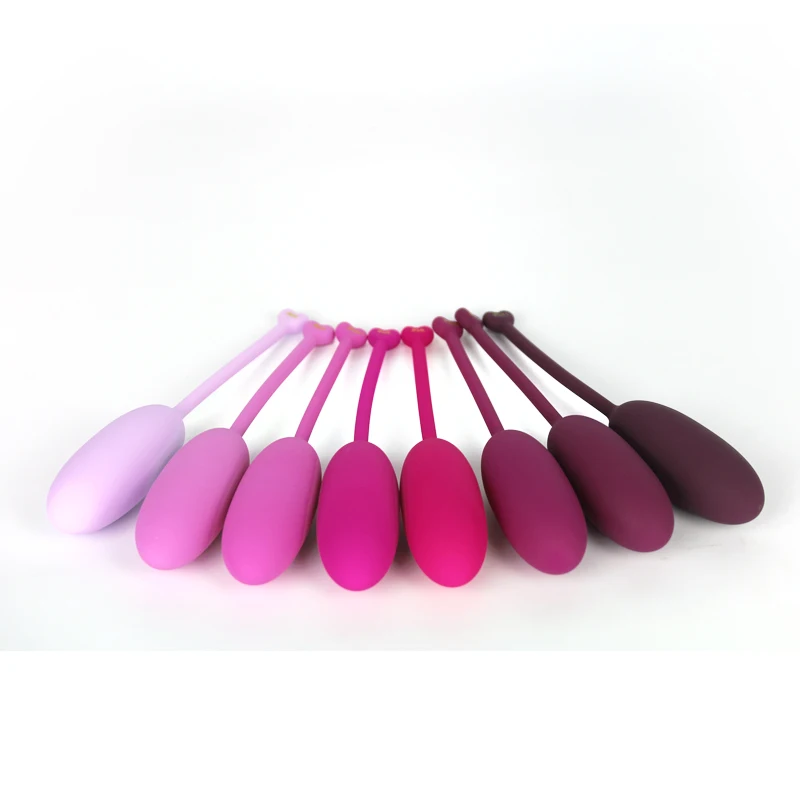 LOVETIME 8PCS EGG Silicone Smart Ball Kegel Exercise Ball Vagina Tighten Exercise Beads Vaginal Geisha Ball Sex Toy For Women 5