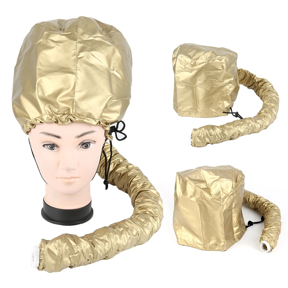 salon hair dryer hat cap gold bonnet diffuser salon hair dryer hat cap gold bonnet diffuser