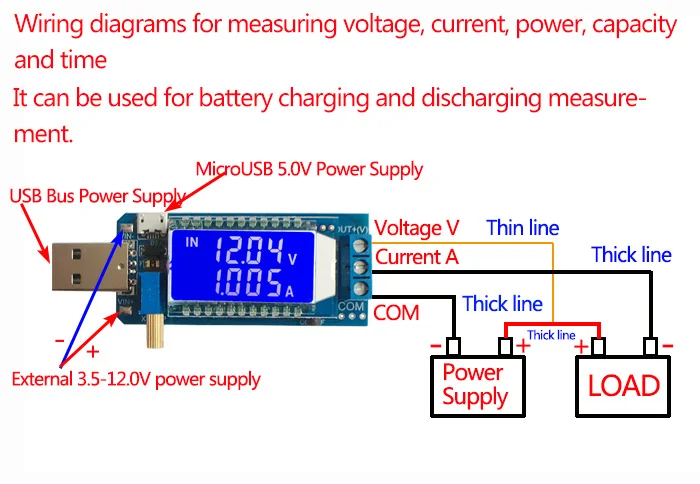 DC USB Boost/понижающий преобразователь Мощность при напряжении от 5 в до 1,2 V~ 24v 12v Регулируемый источник питания Ач Емкость