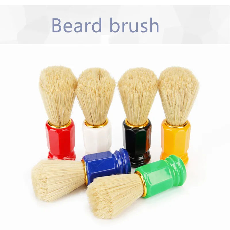 Badger Hair Men's Shaving Brush Salon Men Facial Beard Cleaning Appliance Shave Tool Razor Brush with Wood Handle for men