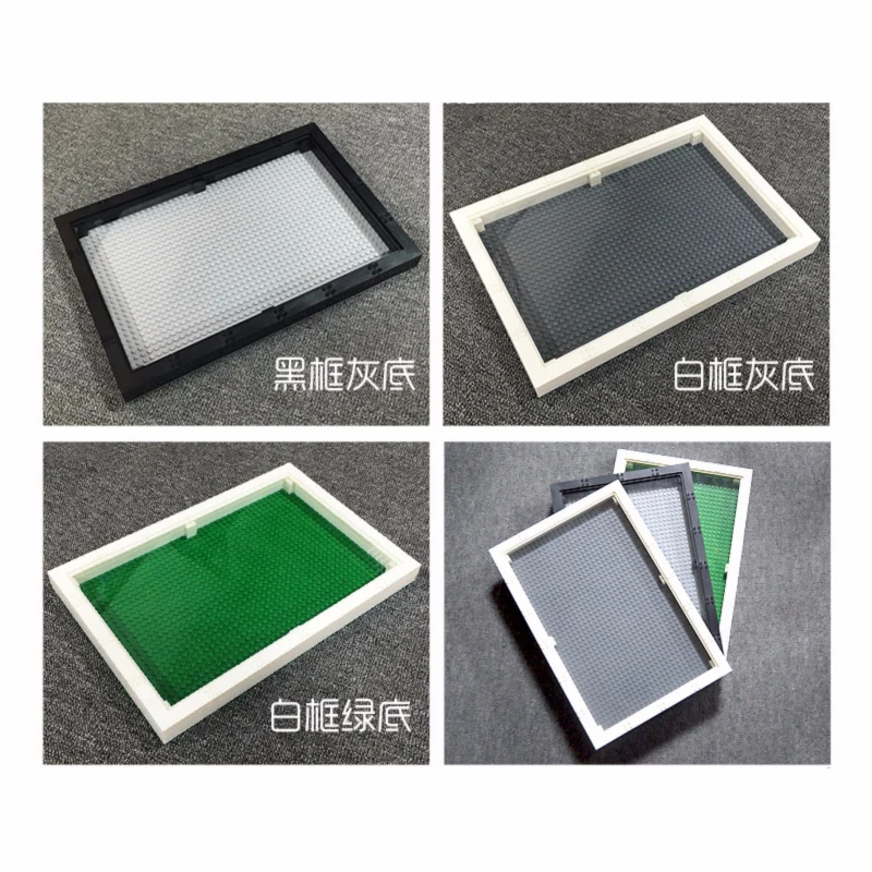 

Figures Box Action Figures Display Case Box Dustproof display Building Blocks Toys compatible Photo frame