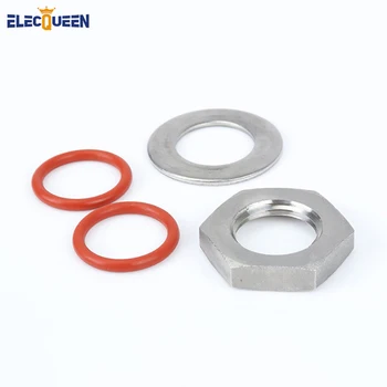 

New Weldless Bi-metal Thermometer Install Kit, 1/2" NPT,Beer Hardware, Homebrew Fitting for Homebrew Kettle Mash Brewing Beer
