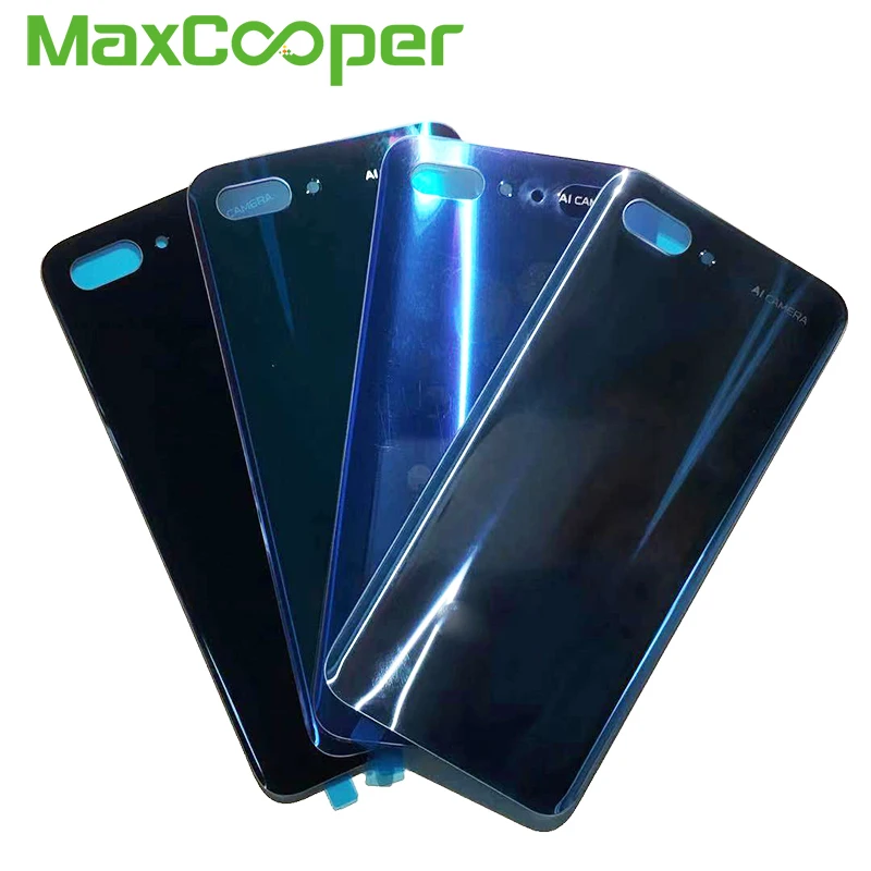 Высококачественная задняя крышка батарейного отсека для Huawei Honor 10 с клейкой