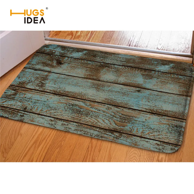 Hugsidea 3d Wood Striped Carpets For Living Room Creative