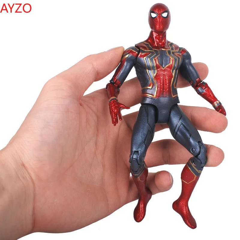Small Toy 17CM Model Spiderman Hand Collection Toy Activity Joints Posing Child Adult Gift  Anime Figure  Lol Surprise TTT0004