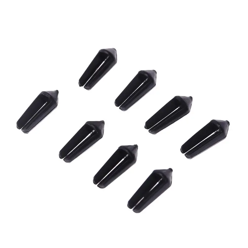 Новинка 8 шт./лот пластиковые мини дартс защита для полета черные сберегающие 0 05 г