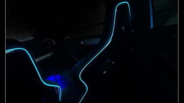 Автомобиль светодиодный Холодные огни гибкий неон el Провода для Infiniti FX35 FX37 EX25 G37