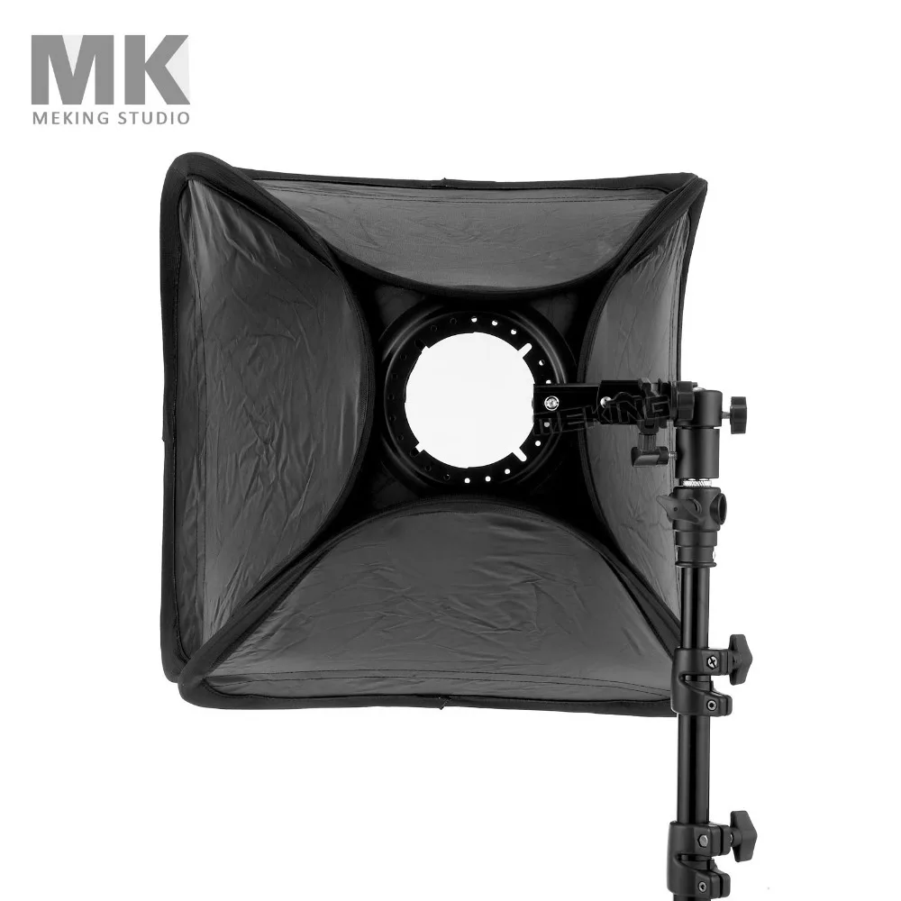 Meking софтбокс для вспышки Speedlite SpeedLight вспышка света 80 cm/3" E8080 Софтбокс диффузор с l-образным Форма адаптер