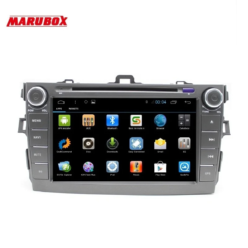 Flash Deal Marubox M8A105R16 Quad Core Android 6.0.1 Car DVD Player for Toyota Corolla 2006-2011 2 Din 1024*600 Car Radio GPS Video 1 Flash Deal Marubox M8A105R16 Quad Core Android 6.0.1 Car DVD Player for Toyota Corolla 2006-2011 2 Din 1024*600 Car Radio GPS Video 1