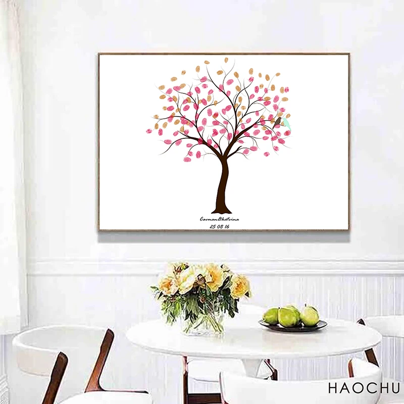 Romantic Pink Colorful Tree Concise Graceful Elegant Relaxed Artistic Wall Paintings Art Canvas Posters for Home Decorations Romantic Pink Colorful Tree Concise Graceful Elegant Relaxed Artistic Wall Paintings Art Canvas Posters for Home Decorations