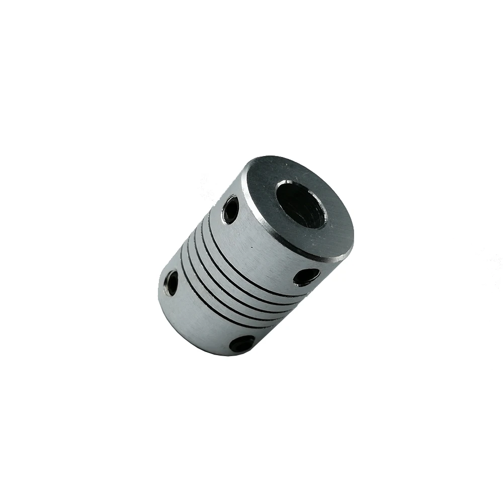 

Aluminum Alloy Flexible Coupling Motor Coupling D19L25 Tightly fixed Type Sliver Colour OD 3mm/4mm/5mm/6mm/6.35mm/7mm/8mm/10mm