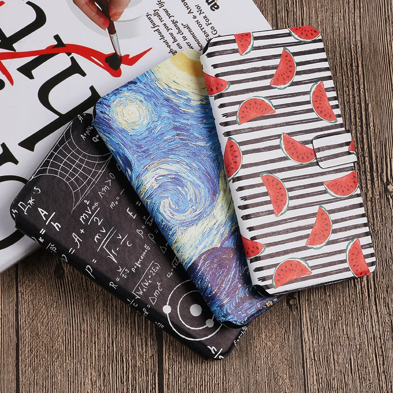 

AXD Painted Pattern Flip Wallet Cove Fundas For Wiko View 2 Pro View Max Lite XL Prime view 2 GO Protective Case Capa DIY
