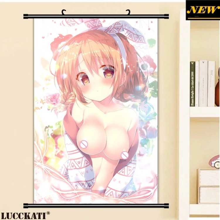 4breasts gochuumon_wa_usagi_desu_ka- hachimitsu_shoujo hoto_cocoa mitsumomo_mamu nipples no_bra open_shirt tagme_