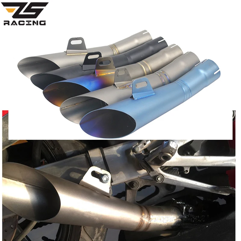 ZS de 38-51mm de Escape de la motocicleta tubo HP/GP Moto abrazadera de silenciador de Escape de accesorio para yamaha YZF R6