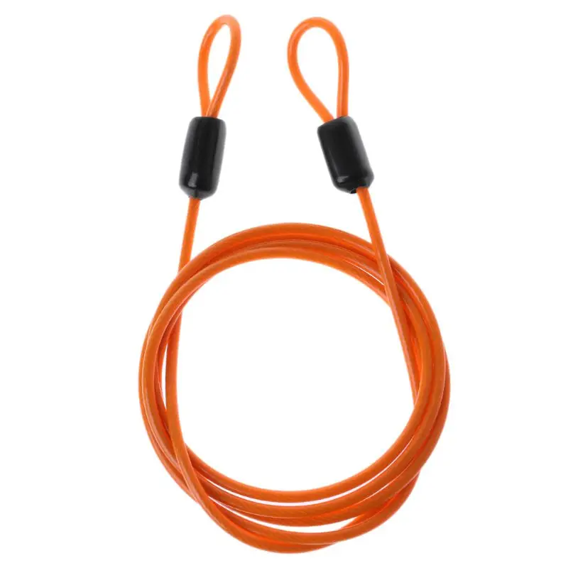 

Bicycle Lock Steel Wire Cable 1m Safety Loop Cycling Bike Protector Anti Theft