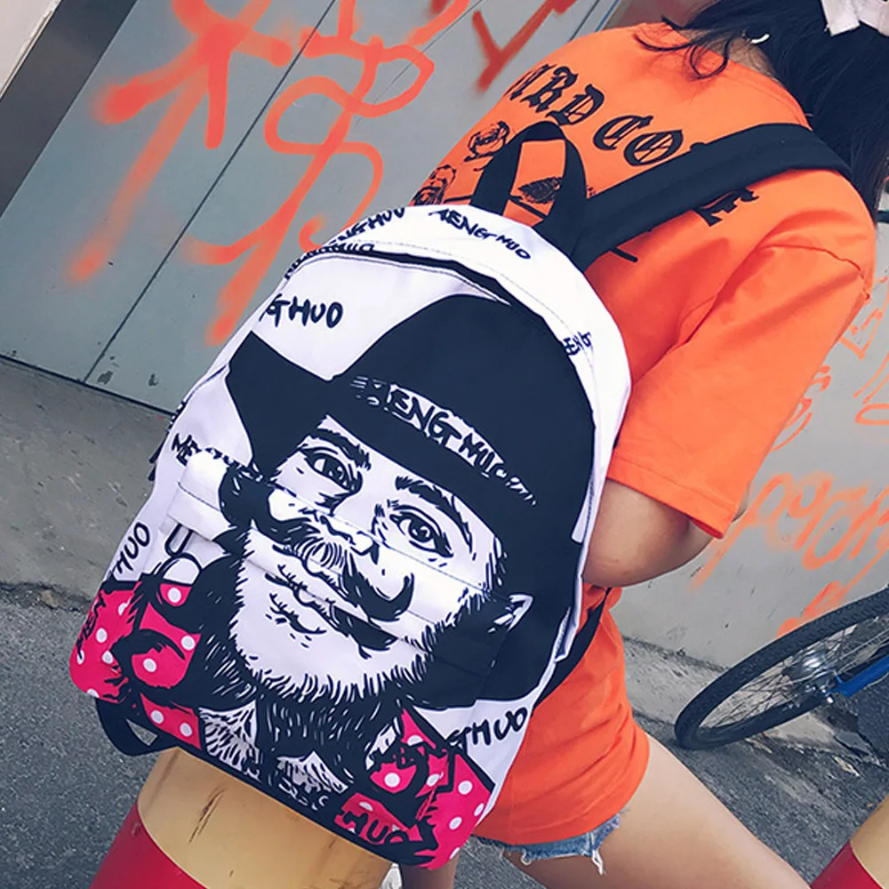 Menghuo las mujeres más Mochilas para 3D impresión mochila mujer de moda diseñador de bolsos de escuela chicas adolescentes hombres bolsa de viaje Mochilas Menghuo las mujeres más Mochilas para 3D impresión mochila mujer de moda diseñador de bolsos de escuela chicas adolescentes hombres bolsa de viaje Mochilas
