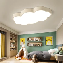 Modern Children Ceiling Lights Room LED Ceiling Lamp Boy Girl Princess Cartoon Clouds Bedroom Lighting Hanging Lamps Luminaire modern led ceiling lights living room kids room lamps iron avize luminarias luminaire led home lighting bedroom boy girl room