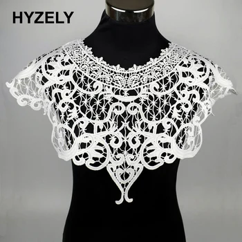 

Big Fabric Flower Venise Lace Sewing Applique Lace Neckline Collar Applique Diy Craft Sewing Accessories Scrapbooking BW008