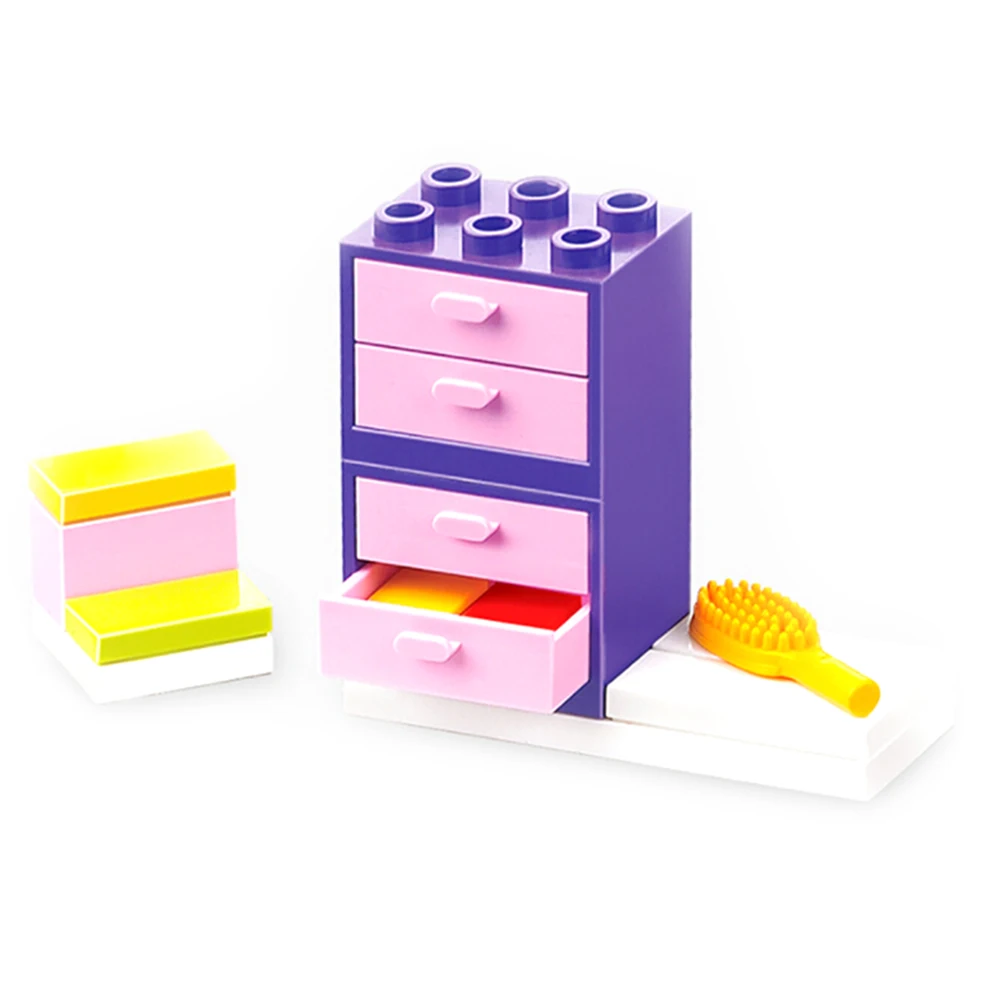 2018 حار البسيطة بيت الدمية المنمنمات الأثاث DIY Miniatura الأثاث مجموعات اللعب هدايا للأطفال الكبار