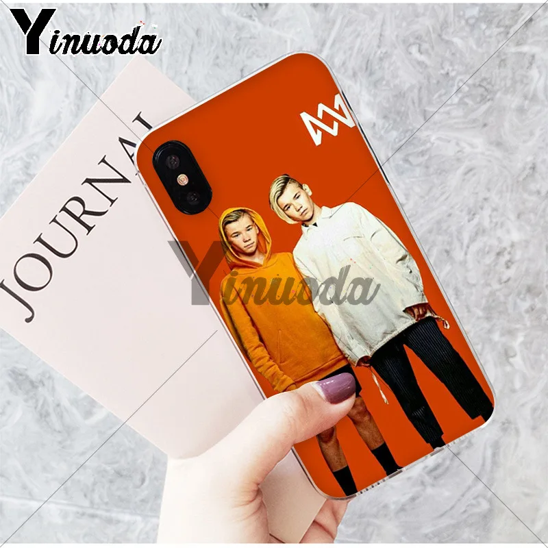 Yinuoda Маркус и Мартинус Coque Shell чехол для телефона Apple iPhone 8 7 6 6 S Plus X XS MAX 5 5S SE XR чехол