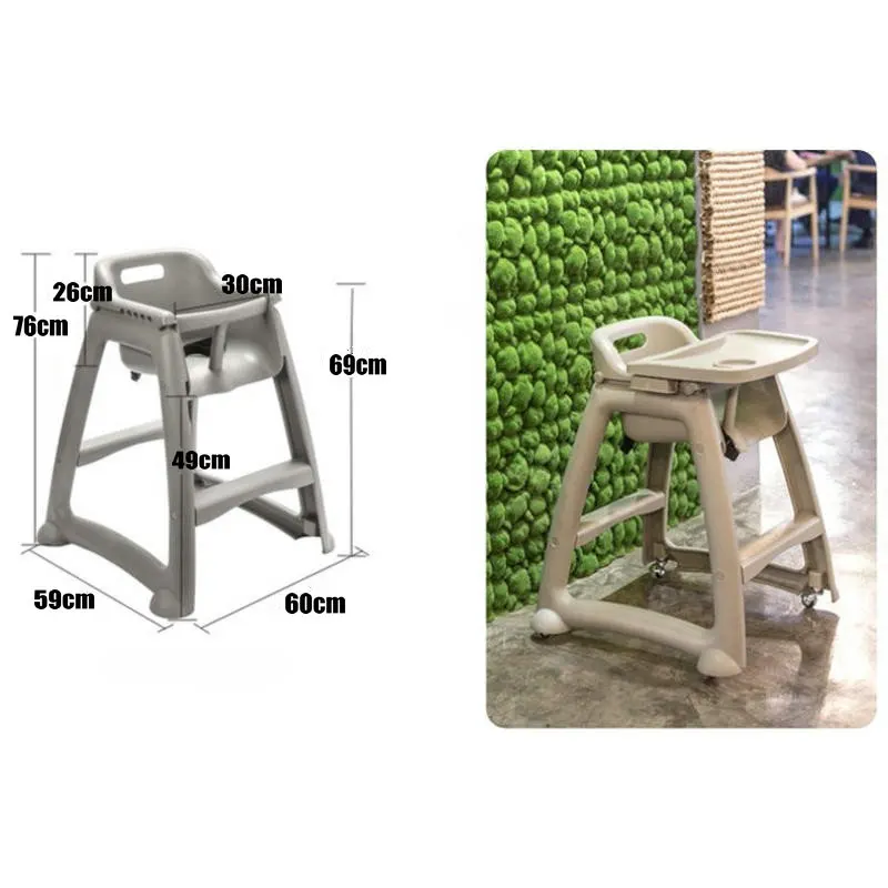 Children'S Feeding Chair For Eating Children'S High Chair With Adjustable Tray Can Be Used At Home Or In The Hotel