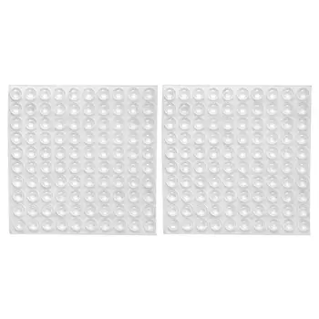 

200x Transparent Rubber Feet Adhesive Bumper Pads Self Stick Bumpers Sound Dampening Door Cabinet Buffer Pads, 8*2.5mm