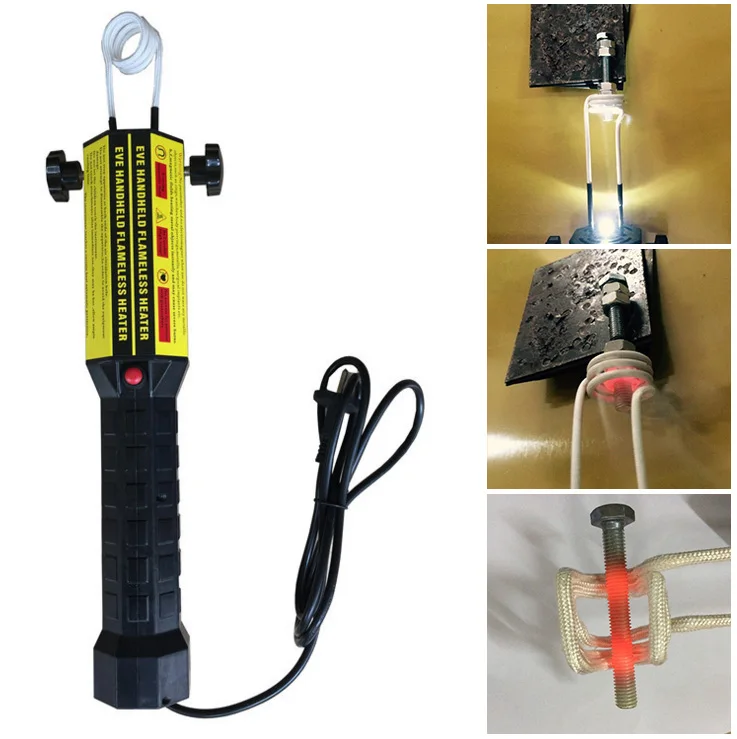 110 В/220 В Магнитный индукционный нагреватель, 8 Катушек, набор инструментов для удаления тепла, беспламенный индукционный нагреватель, автомобильный инструмент для демонтажа и ремонта
