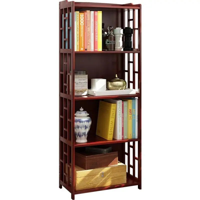 Libreria Oficina دي ميزون ديكور Estante الفقرة Livro موبل Rangement خشبية الرجعية زخرفة الأثاث خزانة كتاب حالة رف