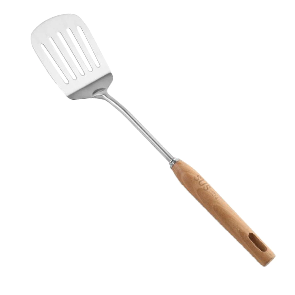 MagiDeal Kitchen Tools Skimmer Spoon Straining Fry Cooking Soup Mesh Strainer Spider Scoop Cooking Tool