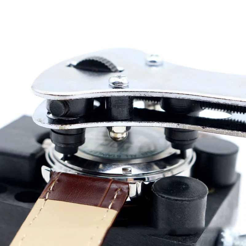 Length 16cm Width 6cm Watch Repair Tool Watch Bottom Opener Bottom Cover Remove Back Cover Replace Battery Three-Claw Open Cover