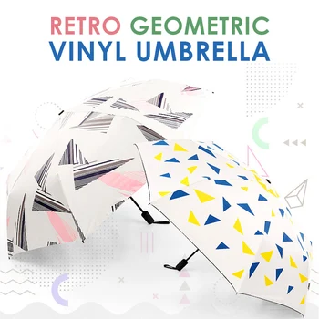 

Fashion Folding Umbrella Rain Women Gift Wind Resistant Anti-UV Rainy Umbrella Waterproof Portable Travel Folding Sunny Umbrella