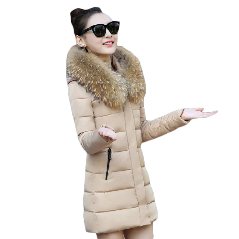 Online Get Cheap Womens White Winter Coat -Aliexpress.com Fashion Winter Jacket Women 2017 New Winter Coat Women Fur Collar Warm Woman Parka - Online Get Cheap Womens White Winter Coat -Aliexpress.com