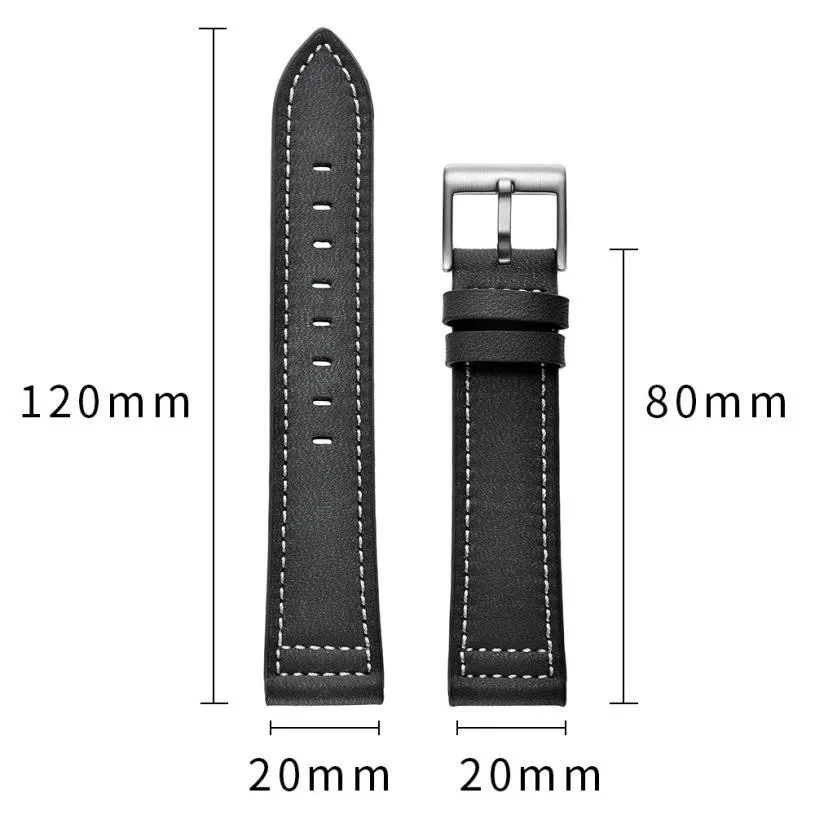 Кожаный ремешок для наручных часов Xiaomi /Huami /Amazfit /Bip /Youth Watch носимые устройства