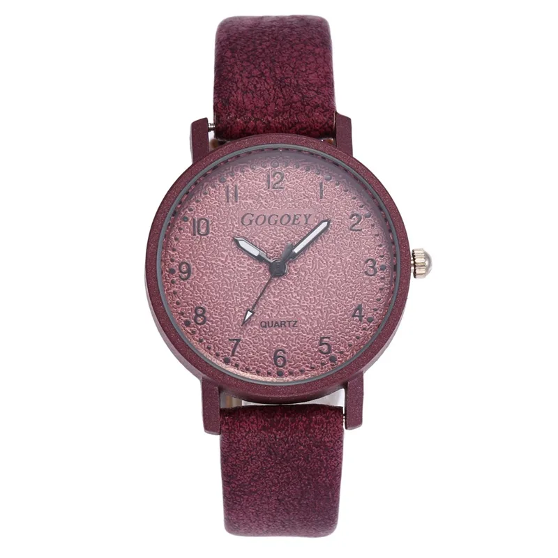 2019 Gogoey модные женские туфли кварцевые часы роскошные кожаные аналоговые наручные часы женский бренд Relogio Feminino zegarek mes