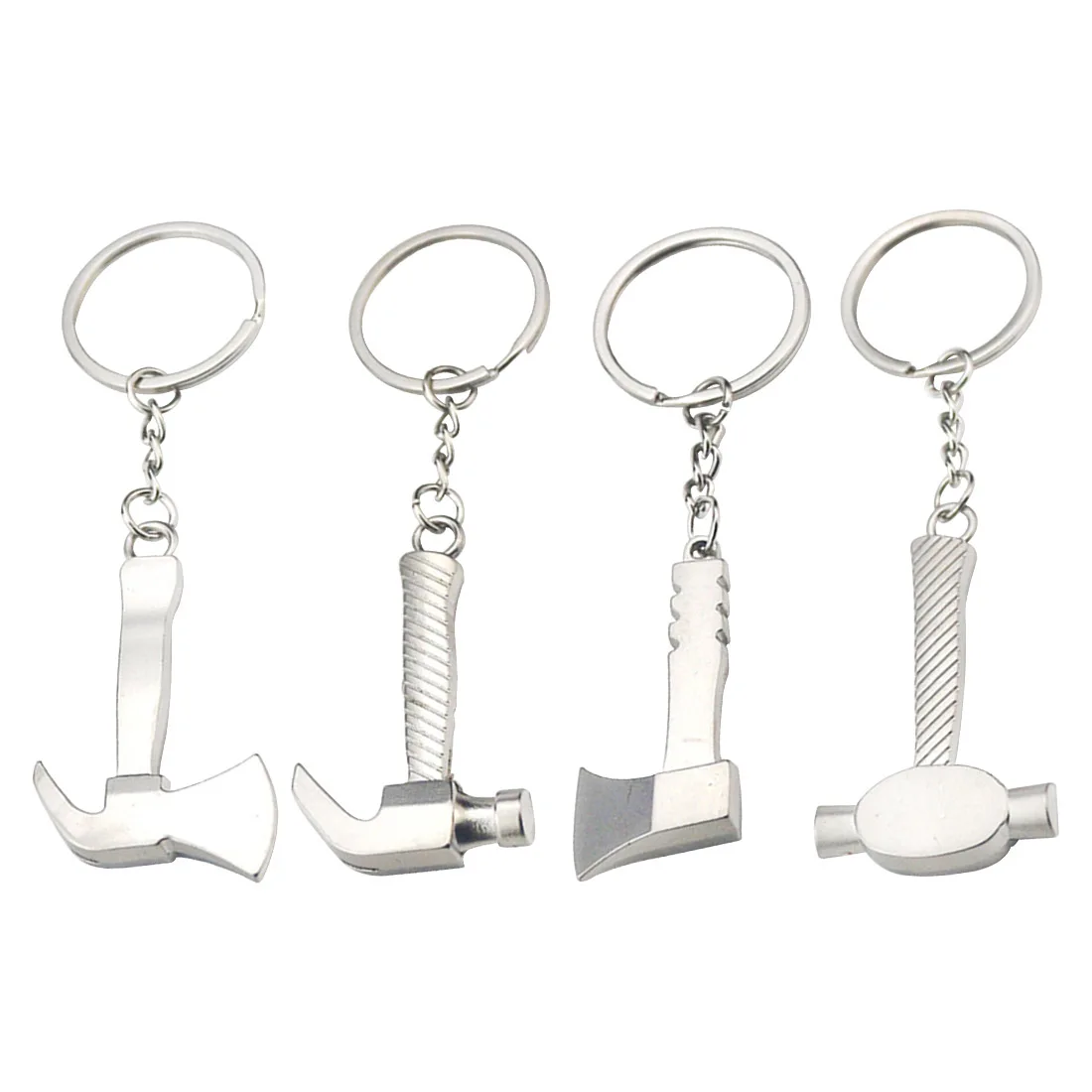 

Keychain Metal Key Chain Spanner Hammer Saw Axe Pliers Drill Keyring Tools