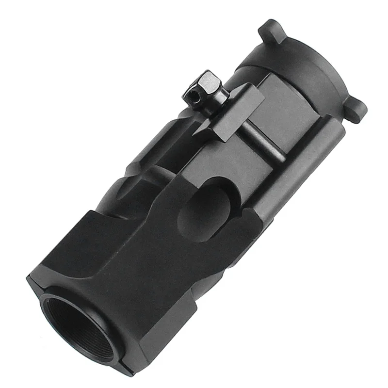 Tactical 3x25MM Magnifier Riflescope Optics Rifle Scope fit 20MM Rail w Protect Cover for Airsoft Hunting (11)
